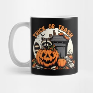 Trick or Trash Racoon Mug